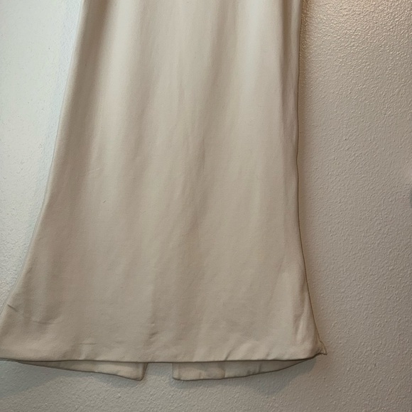 Oh Polly! Square neck midi dress in Ivory size 2 - Picture 5 of 8